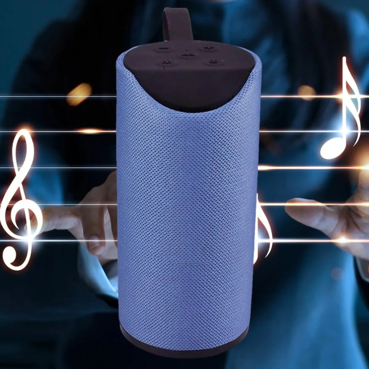 GENERICO - Parlante Altavoz Portátil Inalámbrico Bluetooth