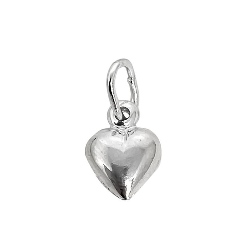 ANDREA COGGIOLA JOYAS - Colgante pequeño corazón plata fina 925