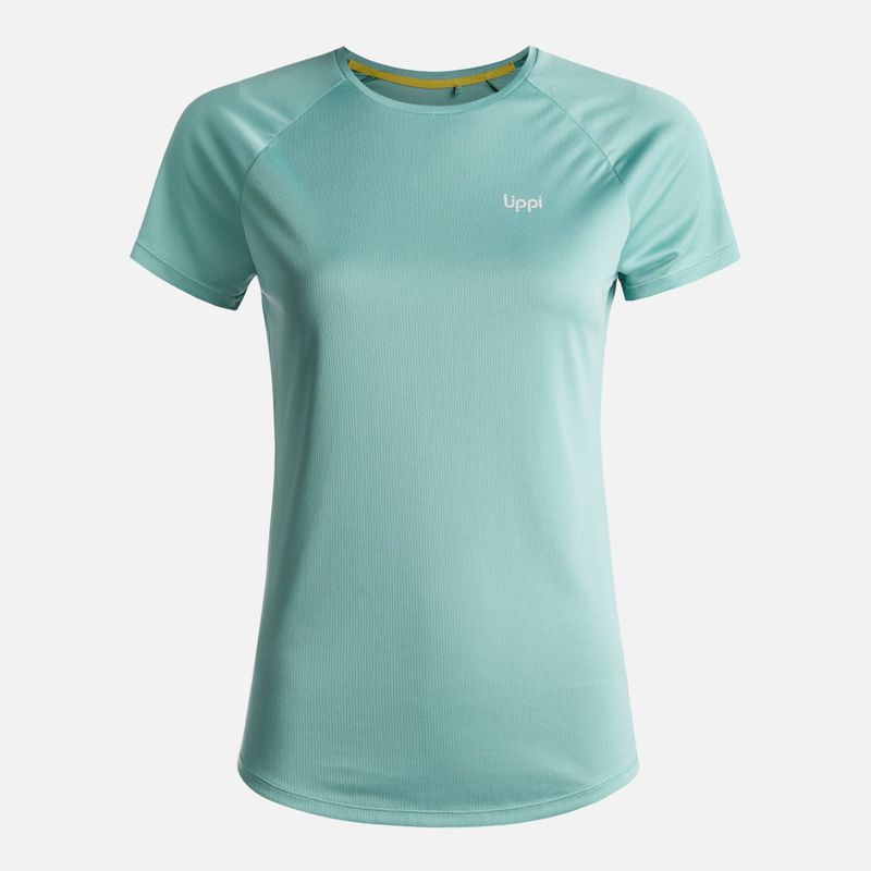LIPPI - Polera Mujer  Core Q-Dry T-Shirt Turquesa Lippi