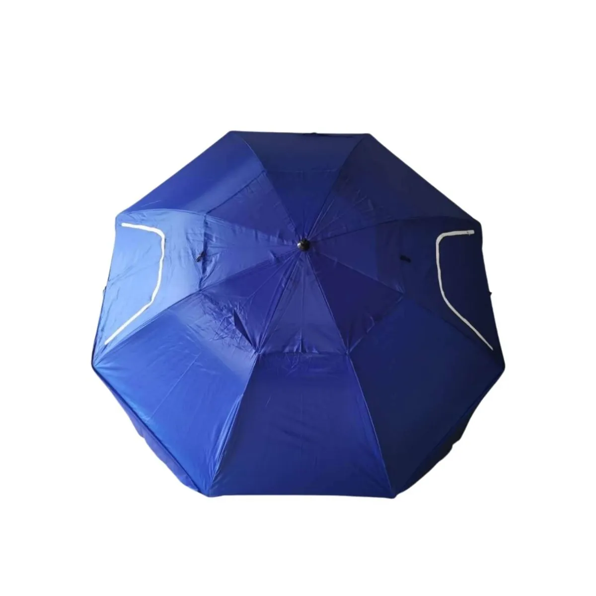 BABYLUNA - Sombrilla y Paraviento Impermeable con Protección UV para Playa o Camping Azul