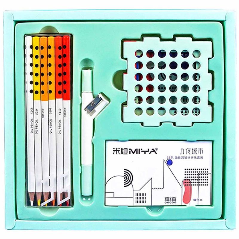 MIYA - Himi - Miya Set De Regalo 36 Lapices De Coloes