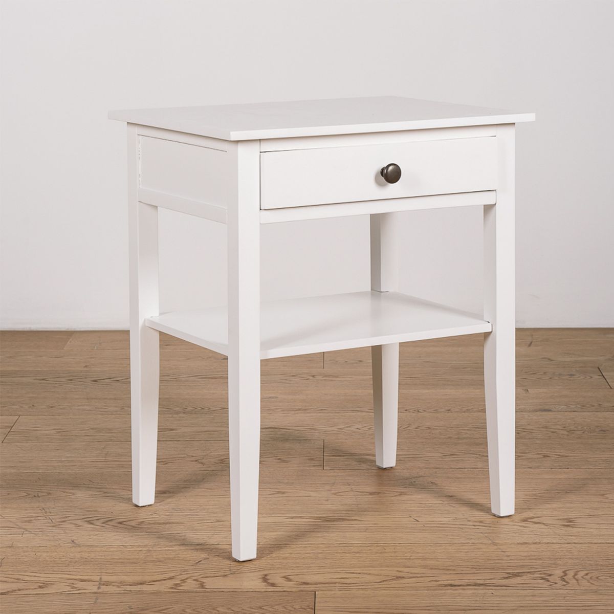 AMOBLE - Velador Lautaro blanco Amoblé