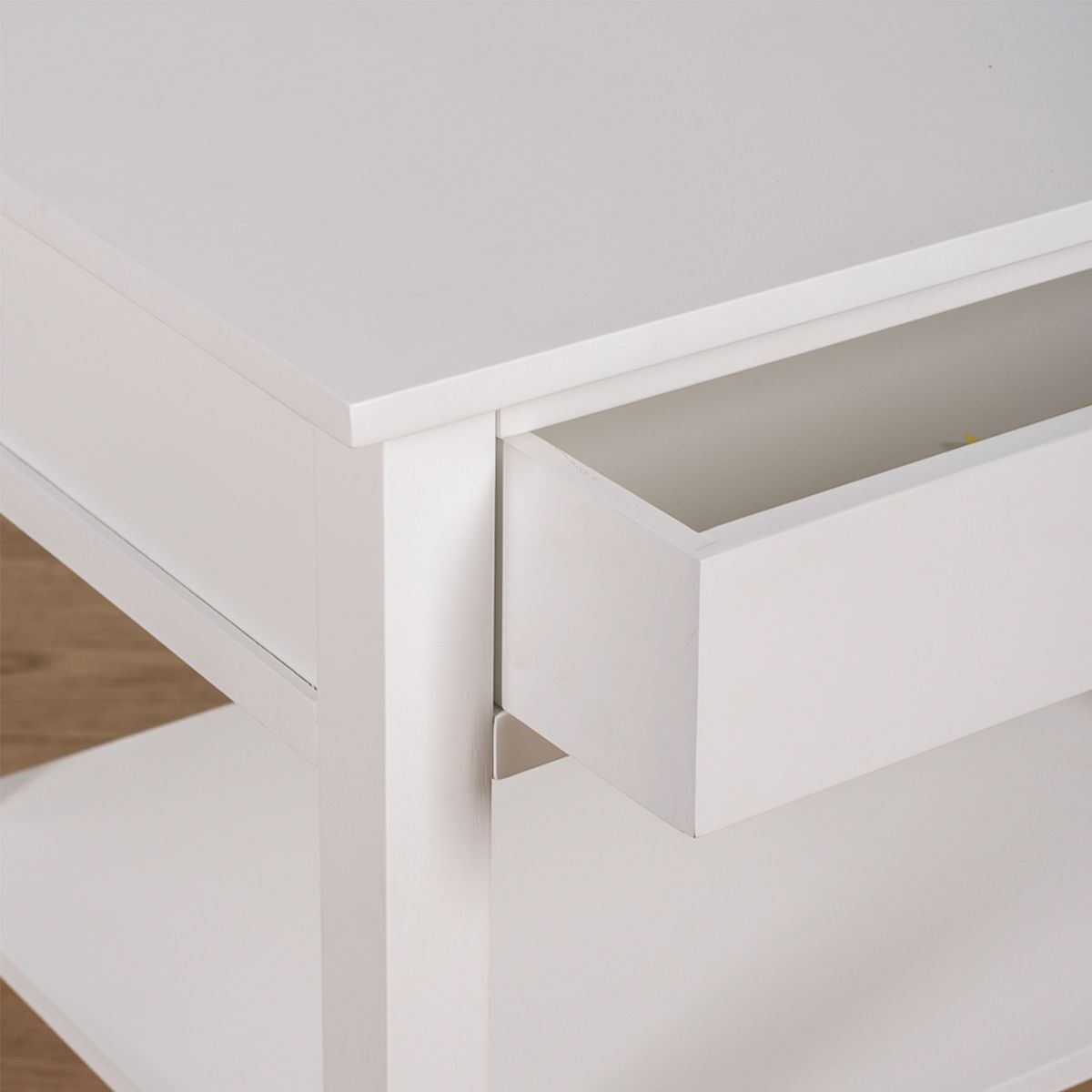 AMOBLE - Velador Lautaro blanco Amoblé