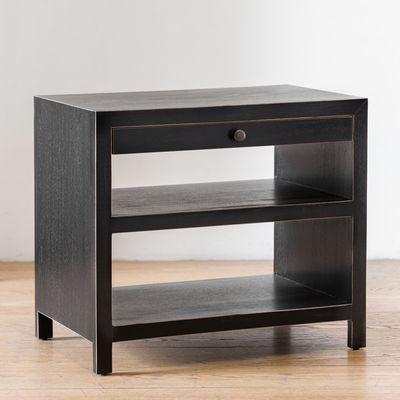 Imagen 2 del producto Velador Peonia Negro Amoblé