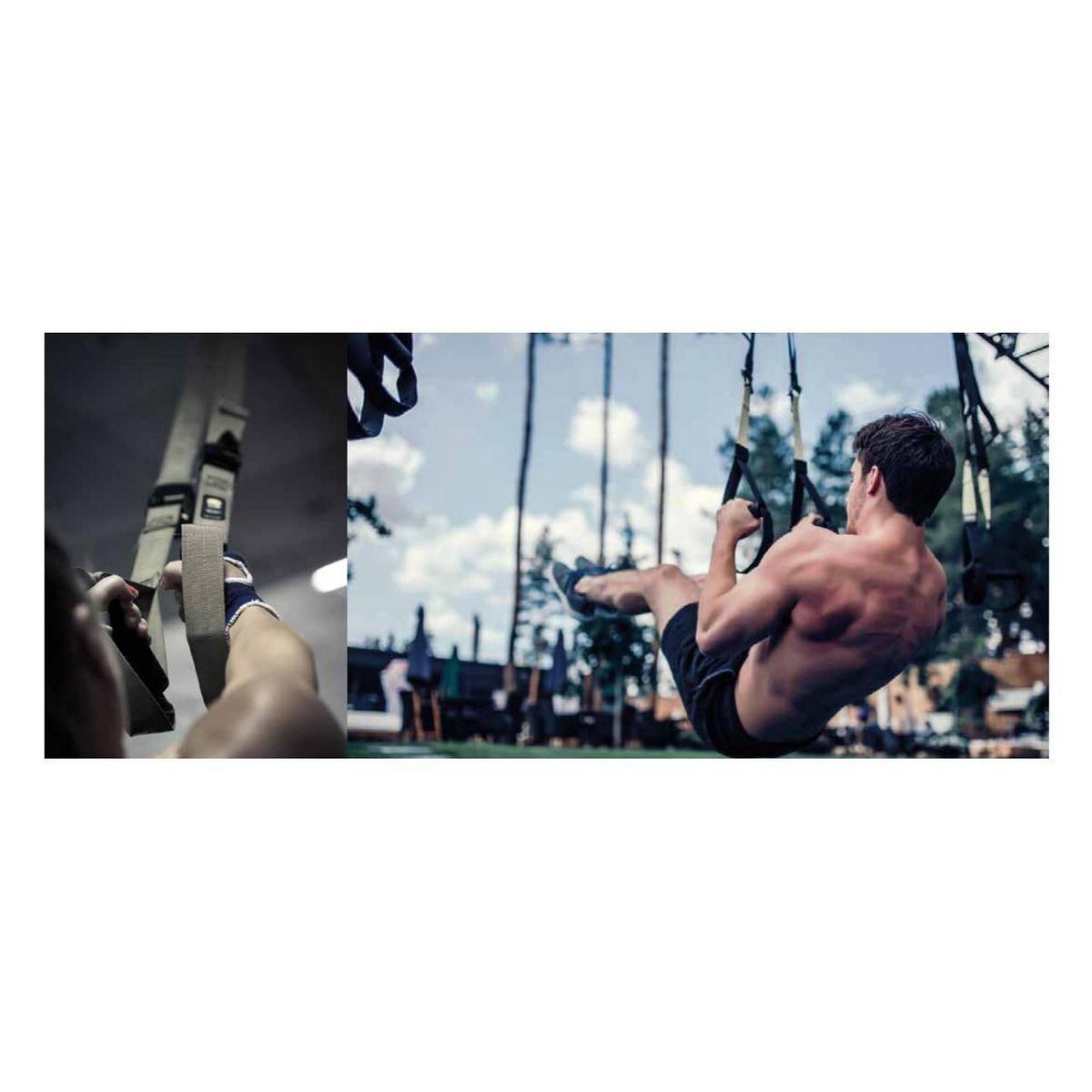 GENERICO - Banda De Suspensión Para Entrenamiento Soporta 405kg - SC