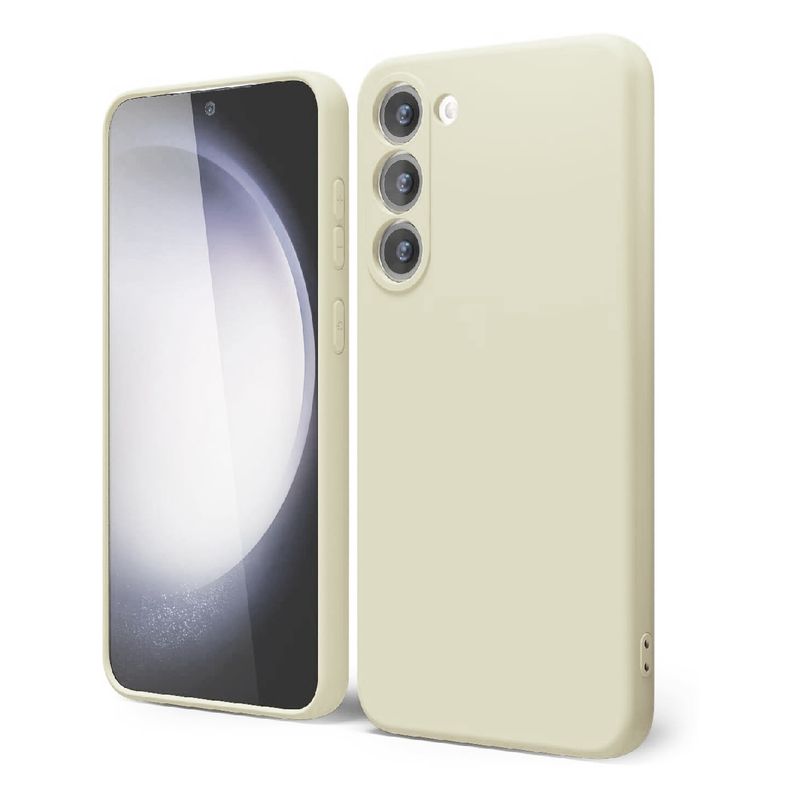 GENERICO - Carcasa para Samsung S23 Plus Silicona Antideslizante Suave