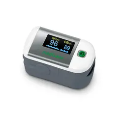 MEDISANA - Pulsioxímetro Oximetro Medidor de Saturacion Digital Blanco