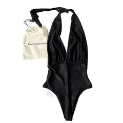 COOL AMAZONIA - - TRAJE DE BAÑO O BODY NEGRO MODELO GABRIELA