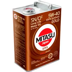 MITASU - Aceite 5w40 Full Sintético Long Life