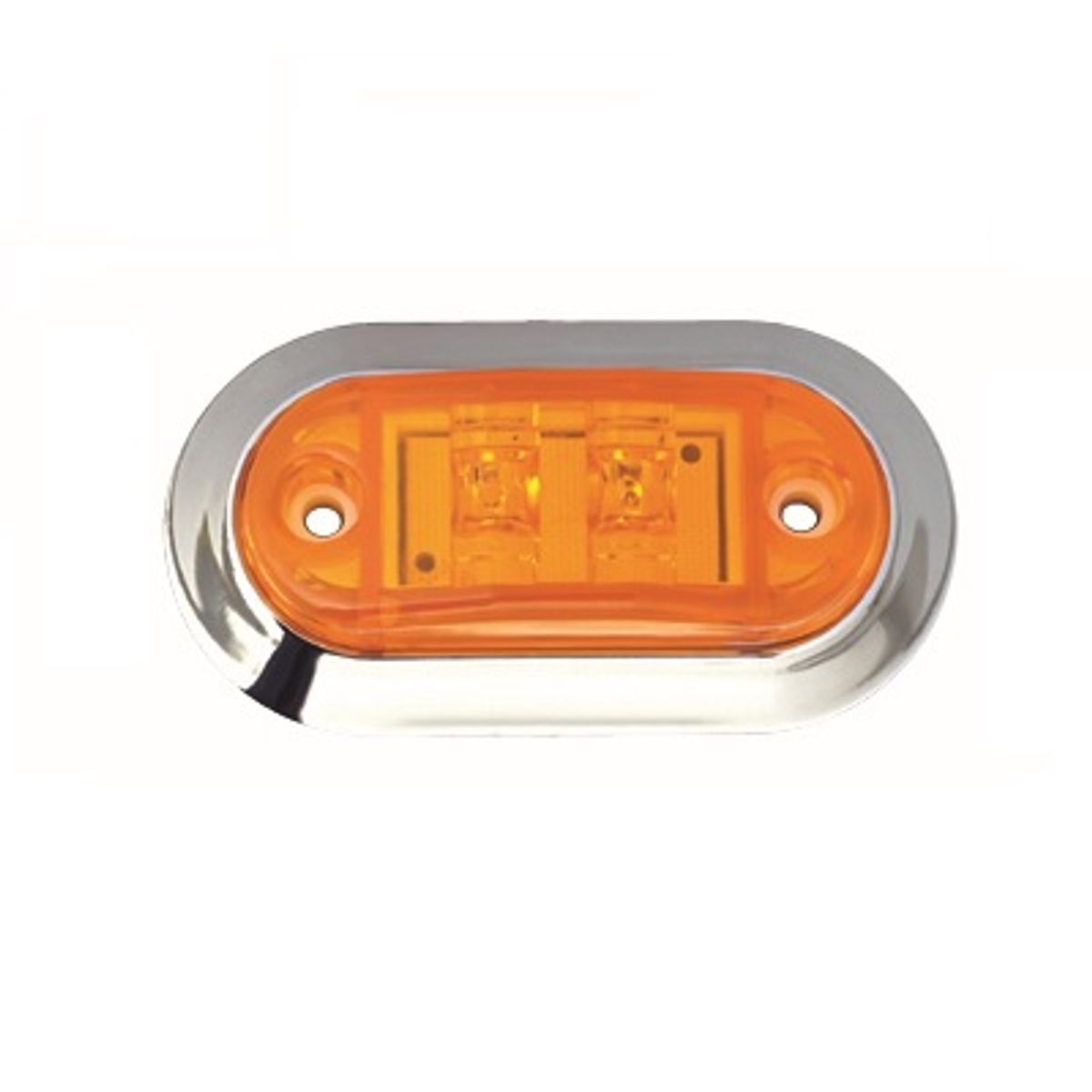 FLAMINGOS - Farol Ovalado Amarillo Multivoltaje