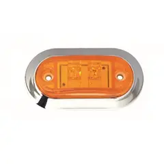 FLAMINGOS - Farol Ovalado Amarillo Multivoltaje