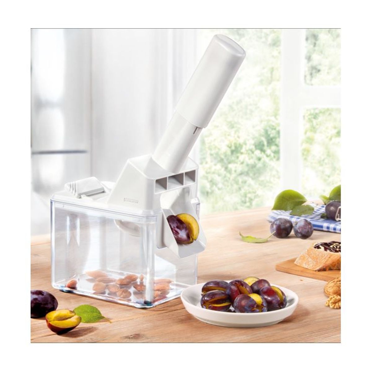 LEIFHEIT - Descarozador de frutas ciruelas y damascos