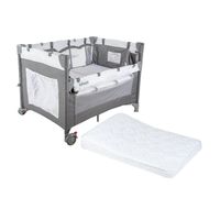 Cuna Colchón Anti-reflujo Playard Always Together Marengo