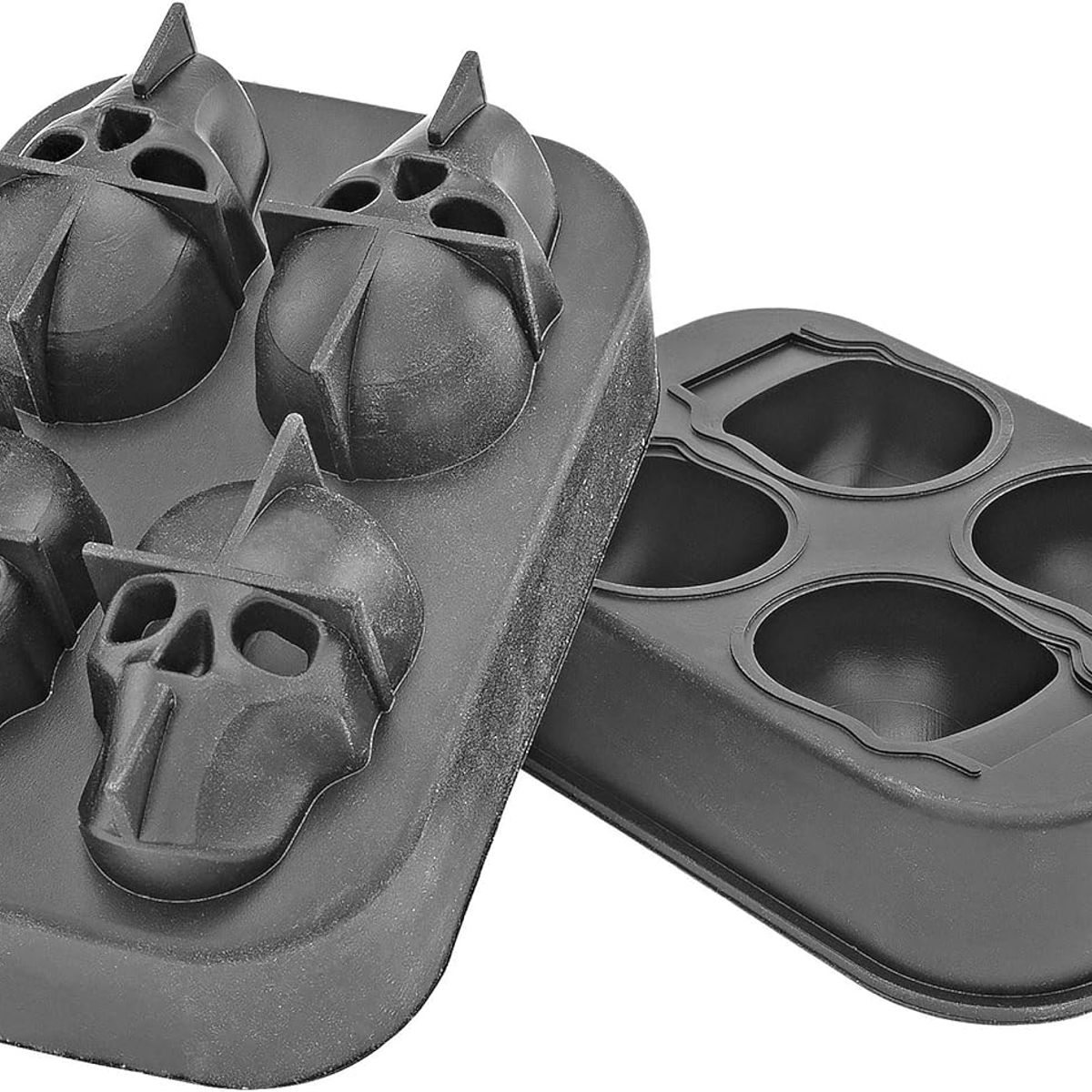 GENERICO - Cubetera Hielo De Silicona Calavera Molde Hielo Flexible
