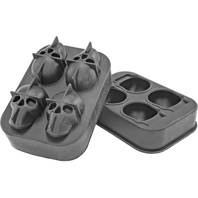 Imagen 2 del producto Cubetera Hielo De Silicona Calavera Molde Hielo Flexible
