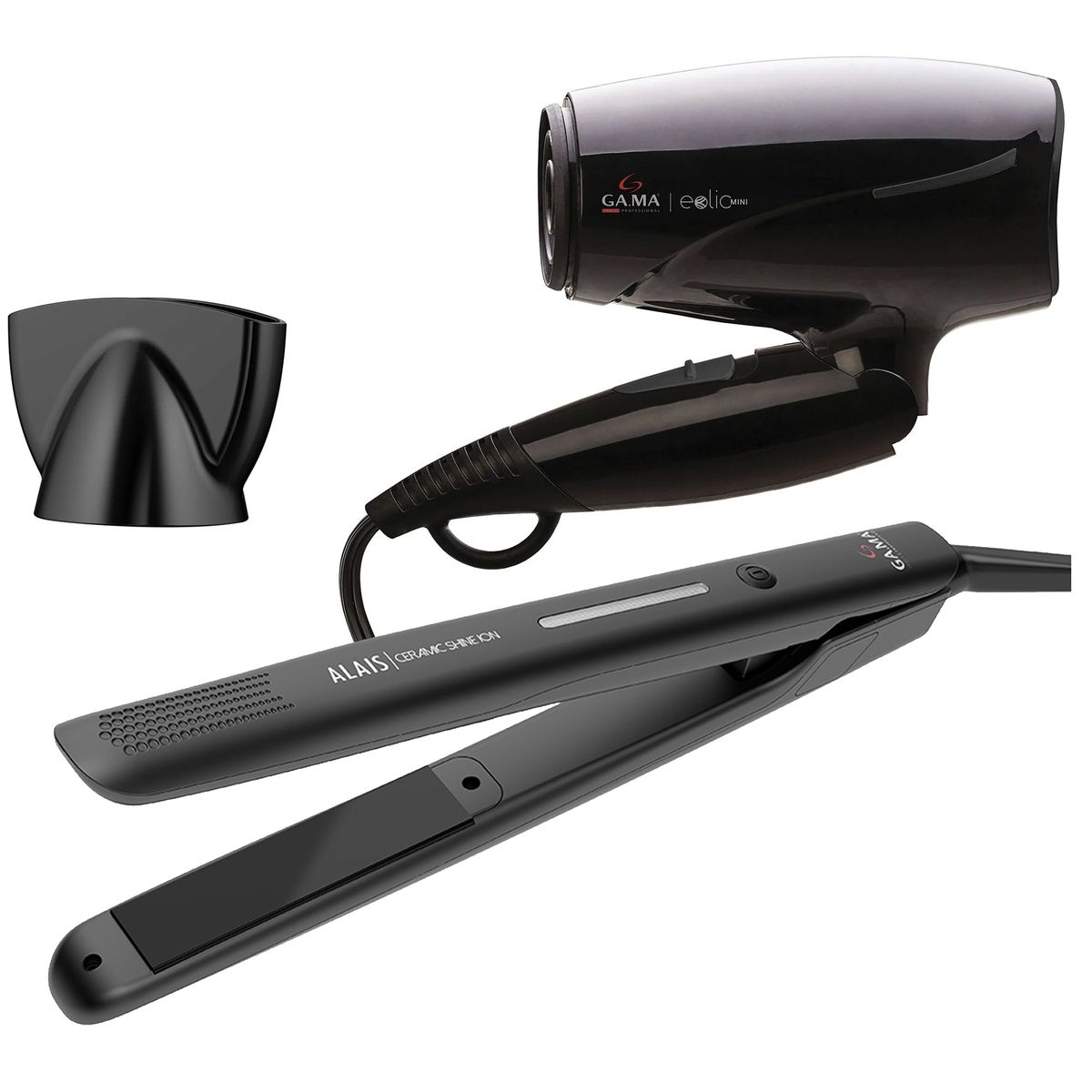 GAMA - Pack Gama Secador Eolic Plancha Alisadora Alais Ceramic