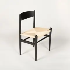 MILK - SILLA COMEDOR GRAND CUERDA NEGRA