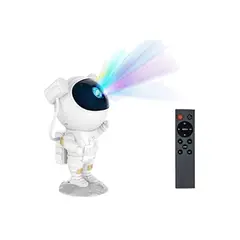 GENERICO - Lampara Proyector Astronauta De Galaxia Luz Led Rgb