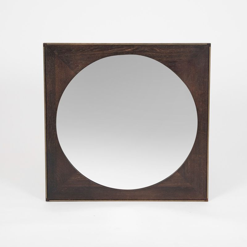 MILK - ESPEJO CUADRADO RAY SEARED OAK