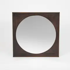 MILK - ESPEJO CUADRADO RAY SEARED OAK