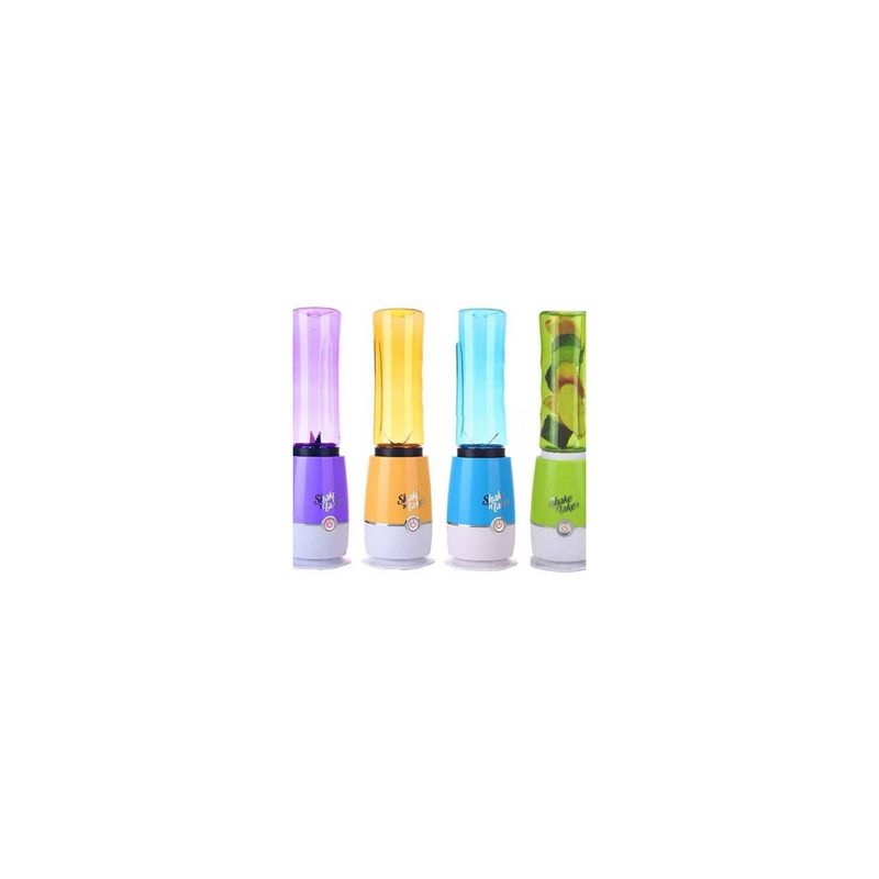U BUY - Juguera Portátil Licuadora 2 Vasos Púrpura