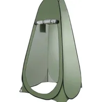 Carpa 1 Persona Carpa Baño Carpa Camping Vestidor Portátil VERDE