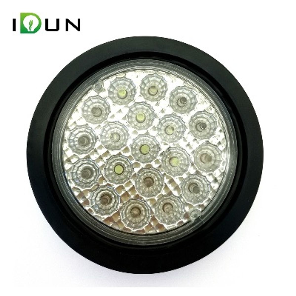 FLAMINGOS - 4" Diametro Farol de 19 LED Multivoltaje Blanco