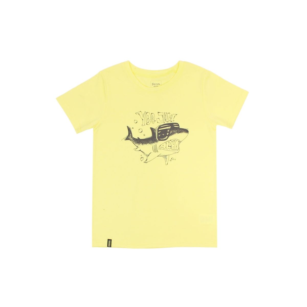 FICCUS - Polera Kids Niño Day To Day Amarillo
