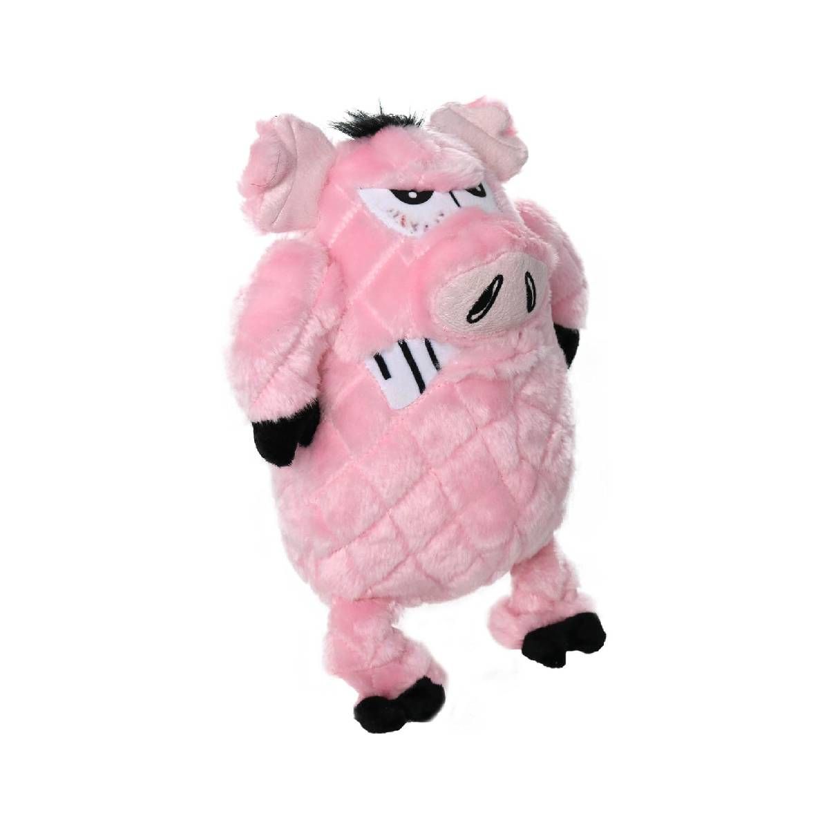 ANSALDO - Juguete para perros Ansaldo Pets cerdito enojado de felpa