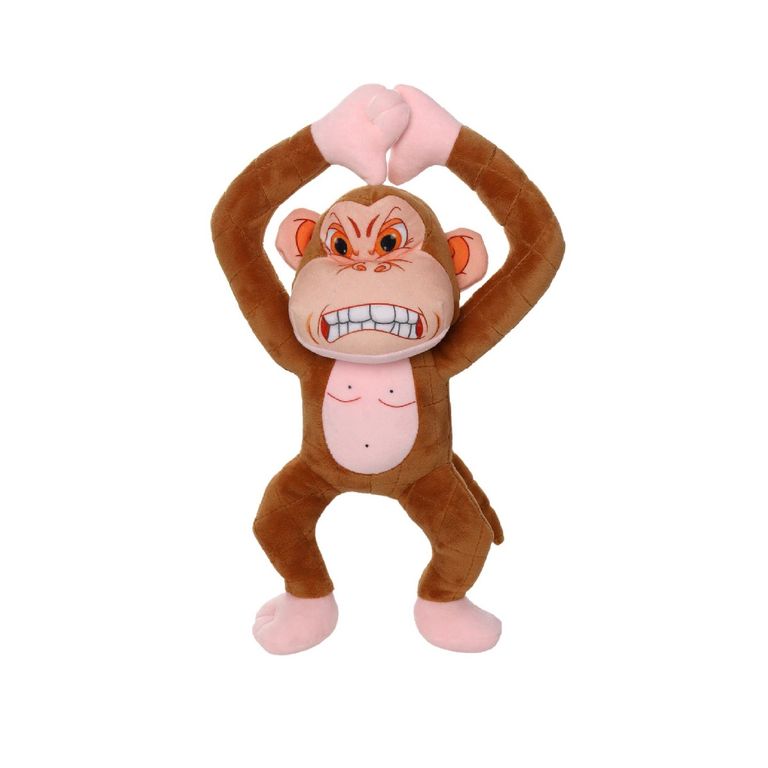 Peluche PETS animales enojados vaca 8.9x21.6x38 cm