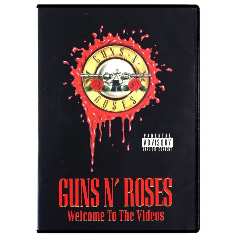 HITWAY MUSIC - GUNS N' ROSES - WELCOME TO THE VIDEOS - DVD HITWAY MUSIC