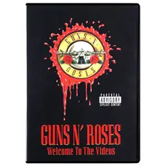 HITWAY MUSIC - GUNS N' ROSES - WELCOME TO THE VIDEOS - DVD