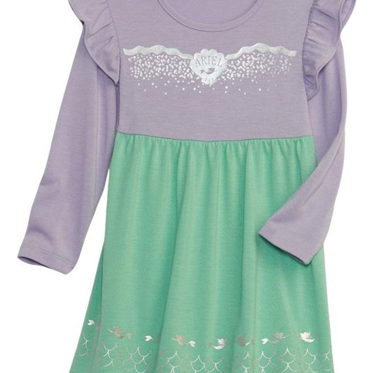 GAP - Pijama Camisola Disney Sirenita Multicolor GAP