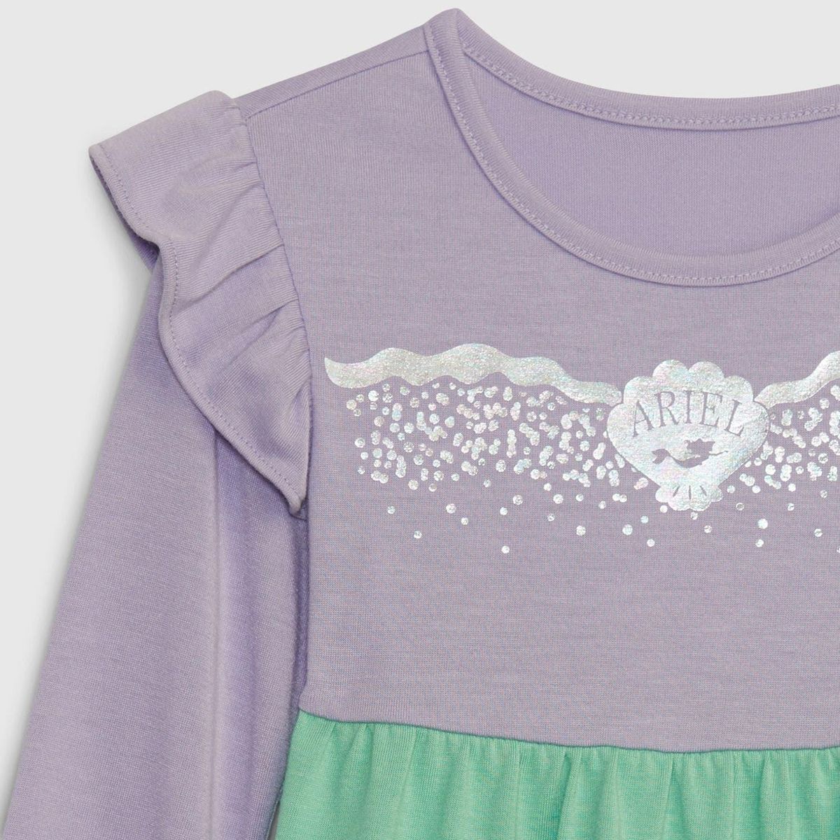 GAP - Pijama Camisola Disney Sirenita Multicolor GAP