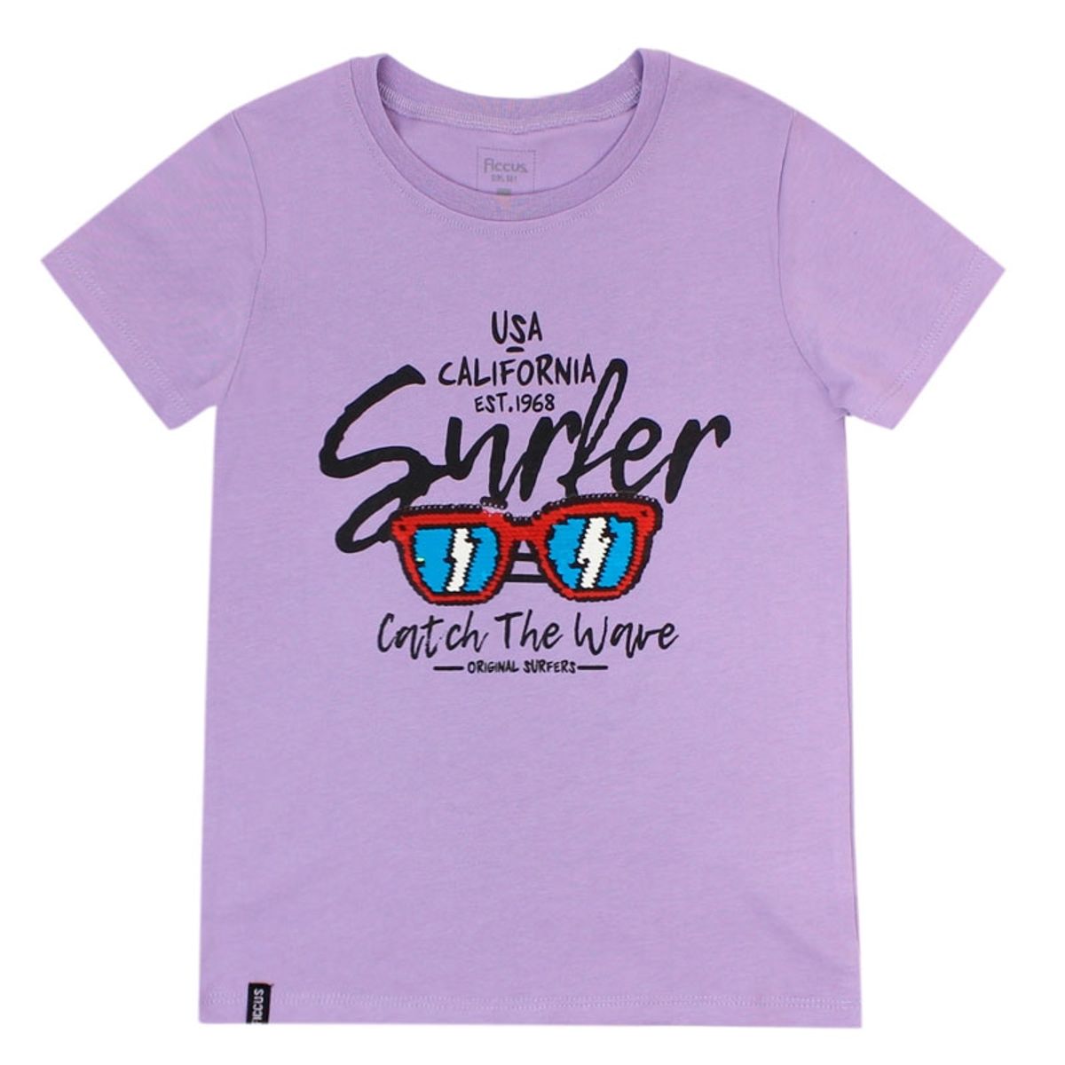 FICCUS - Polera Kids Niño Day To Day Lila