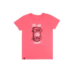 FICCUS - Polera Kids Niño Day To Day Fucsia