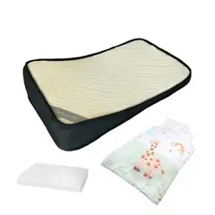 INFANTI - Colchón Snooze Anti-Reflujo Protector 107x67cm Set Jirafa