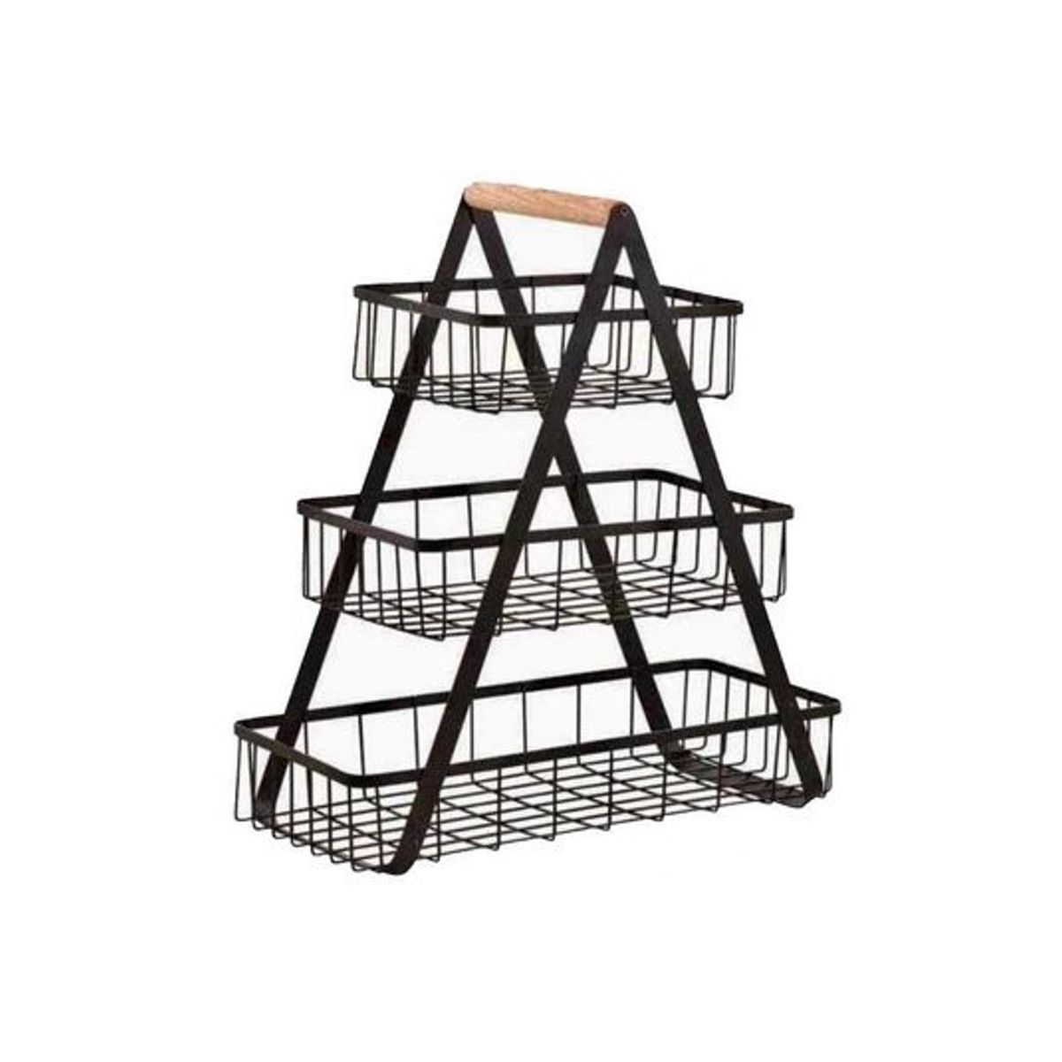 GENERICO - ORGANIZADOR DE COCINA RACK ESTANTE 3 NIVELES