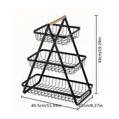 Imagen 2 del producto ORGANIZADOR DE COCINA RACK ESTANTE 3 NIVELES