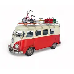 MONTREAL - Auto A Escala Kombi De Colección Decoración Vintage Fierro