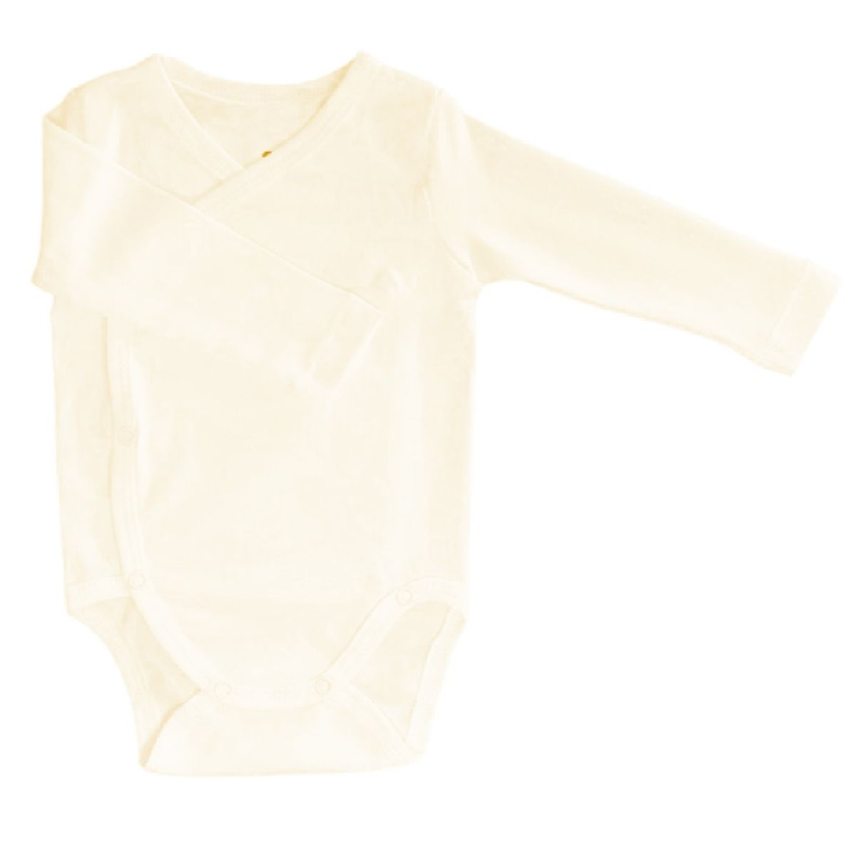 ONCOTTON WHITE BASIC COLLECTION - Body Cruzado manga larga