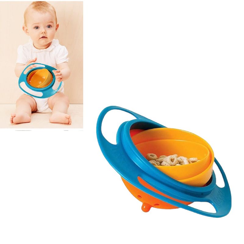 GENERICO - bowls para bebe vasos antiderrame alimentacion 360 tazon