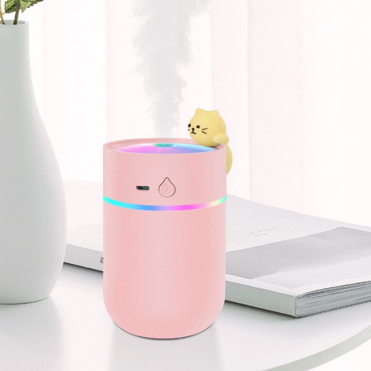 GENERICO - Humidificador Colorfull 260ml White.
