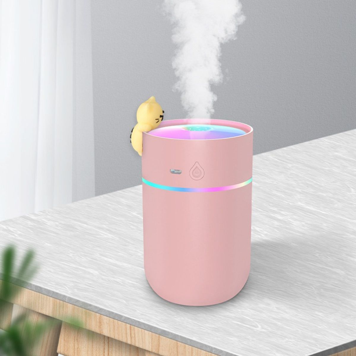GENERICO - Humidificador Colorfull 260ml White.