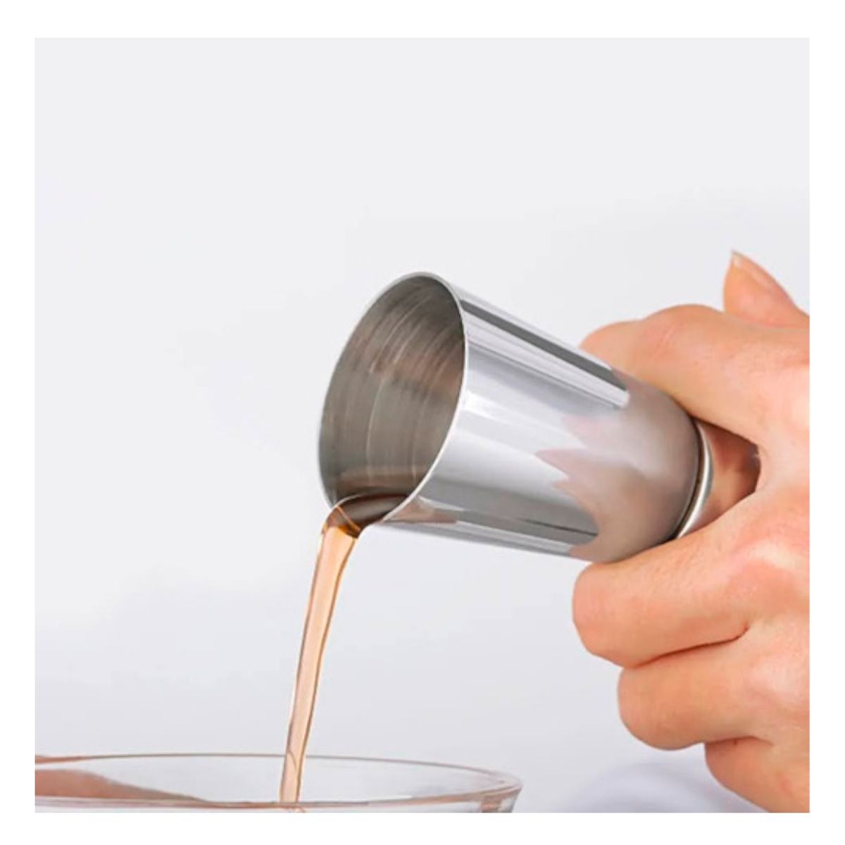 GENERICO - Jigger Medidor Licor Trago Estándar Bar 30-60ml 1-2oz