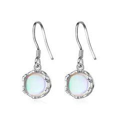 TODOJOYAS - Aros Redondos Circon Lunar Plateado