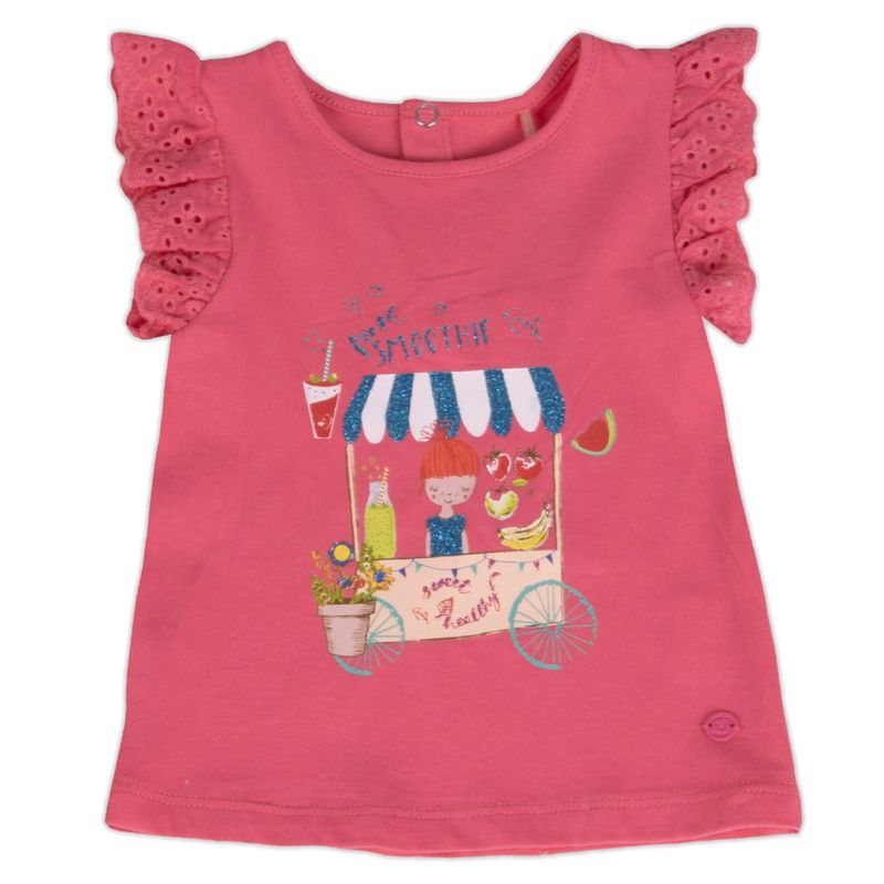 PILLIN - Polera Bebe Niña Fucsia Pillin PILLIN
