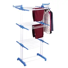 GENERICO - Tendedero Vertical Plegable Acero Inoxidable
