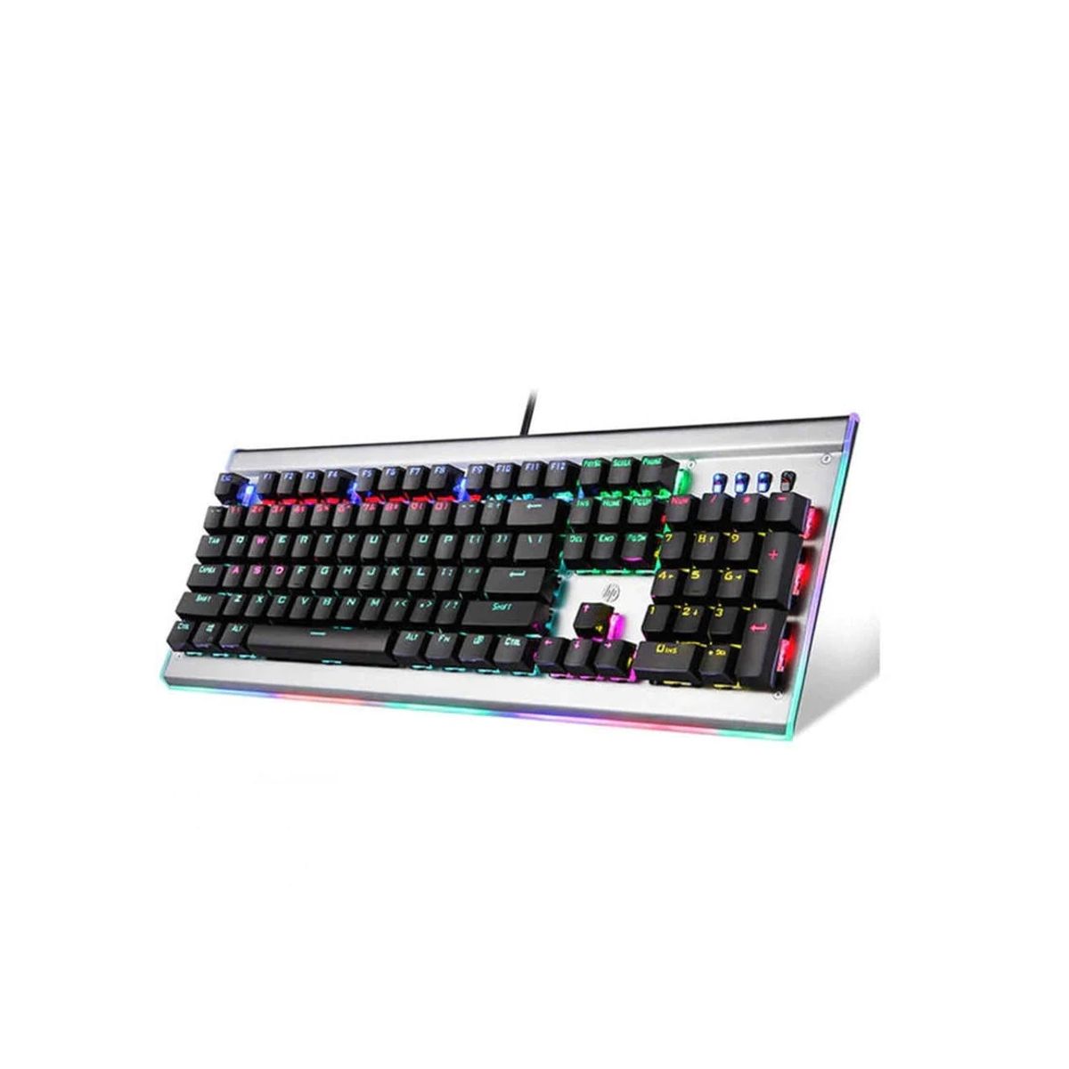 HP - Teclado Gamer Hp Gk520 Rgb Mecanico Sw Negro