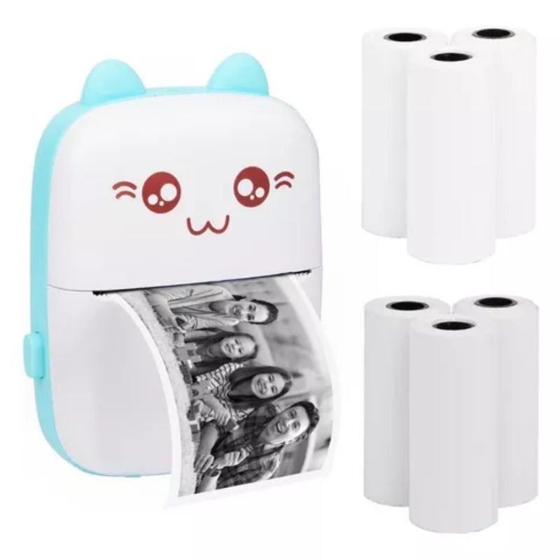 BLUEDREAMER - Mini Impresora Térmica Inalámbrica Portátil Bluetooth